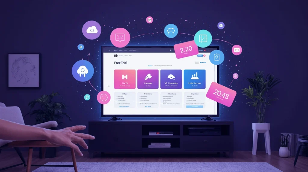 iptv free trial 2025