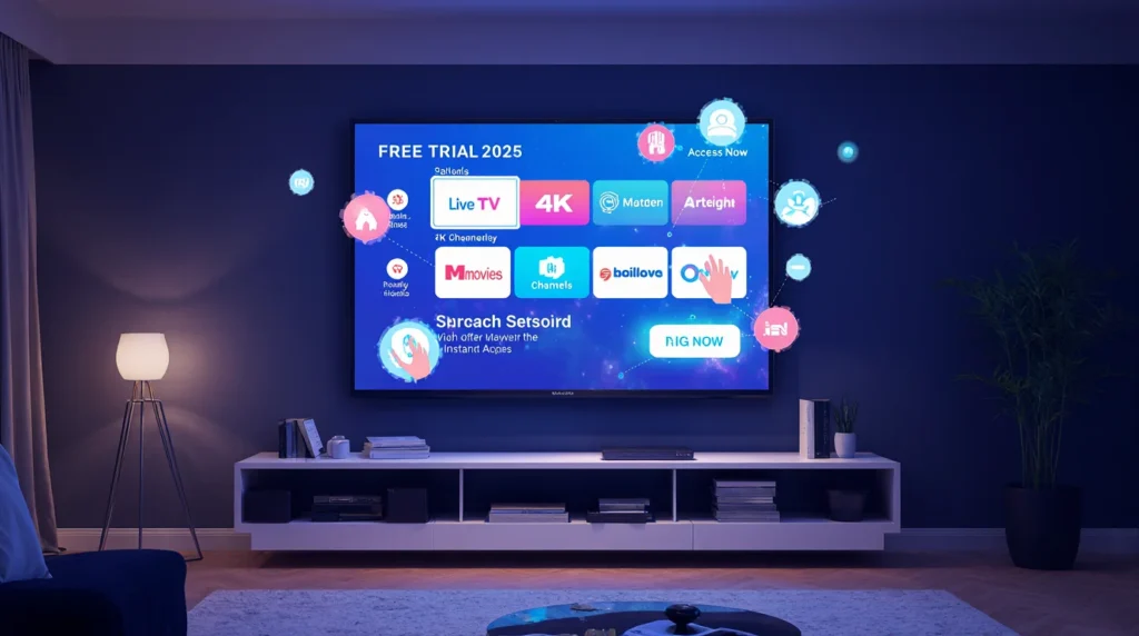iptv free trial 2025